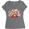 game over Women's Triblend Scoop T-shirt