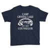 camp crystal lake counselor Youth Tee
