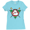 mighty raph Ladies Fitted T-Shirt