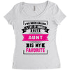 I've Been Called A Lot Of Names But Aunt Is My Favorite Women's Triblend Scoop T-shirt