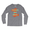 teachers love brains Long Sleeve Shirts