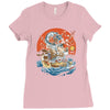 japanese world Ladies Fitted T-Shirt