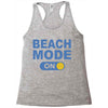 beach mode on Racerback Tank