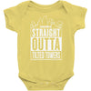 straight outta tilted towers Baby Bodysuit