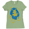 sad hedgehog Ladies Fitted T-Shirt