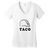 Taco Women's V-Neck T-Shirt