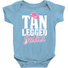 tan legged juliet Baby Bodysuit
