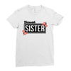 blessed sister with flower Ladies Fitted T-Shirt
