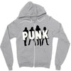 RAMONES - PUNK Zipper Hoodie