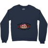 October Peeking Out Baby Girl Crewneck Sweatshirt