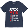 Sex Yes Please V-Neck Tee