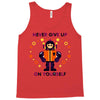 never give up Tank Top