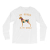 my boxer is my world Long Sleeve Shirts