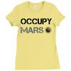 Occupy Mars Shirt Ladies Fitted T-Shirt