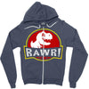 rawr! Zipper Hoodie