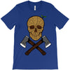 skull wood T-Shirt