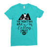 The Mountains, Are Callıng,  I Must Go Ladies Fitted T-Shirt
