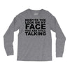 rude slogan Long Sleeve Shirts
