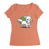 forest protector Women's Triblend Scoop T-shirt