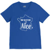 nice is nice V-Neck Tee