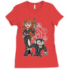 like mother like son Ladies Fitted T-Shirt