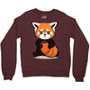 red fox 3 Crewneck Sweatshirt