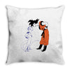 goku vs freeza 2 Throw Pillow