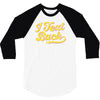 i text back 3/4 Sleeve Shirt