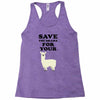 Save The Drama For Your Lama Racerback Tank