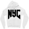 nyc new york city Zipper Hoodie