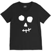 face skull V-Neck Tee