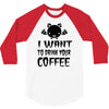 coffee drinkers 3/4 Sleeve Shirt
