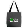 zombie fast food  funny Tote Bags
