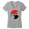 pokemon masterball Women's V-Neck T-Shirt