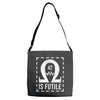 resistance is futile Adjustable Strap Totes