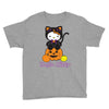 kitty halloween Youth Tee