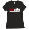 rip city Ladies Fitted T-Shirt
