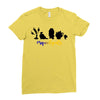Beauty and The Beast Squadgoals Ladies Fitted T-Shirt