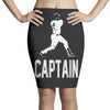 captain pinstripes Pencil Skirts