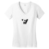w clam Women's V-Neck T-Shirt