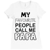 papa's Ladies Fitted T-Shirt