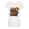 aruba Maternity Scoop Neck T-shirt