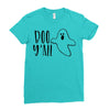 boo y'all Ladies Fitted T-Shirt