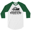 Faith Can Move Mountains 3/4 Sleeve Shirt