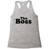 The Boss Racerback Tank