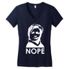 nope Women's V-Neck T-Shirt