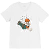 the falling italian V-Neck Tee