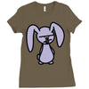 rabbit Ladies Fitted T-Shirt