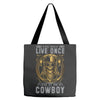 You Only Live Once It as a Cowboy Tote Bags
