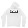 Dobre Black/White Unisex Hoodie